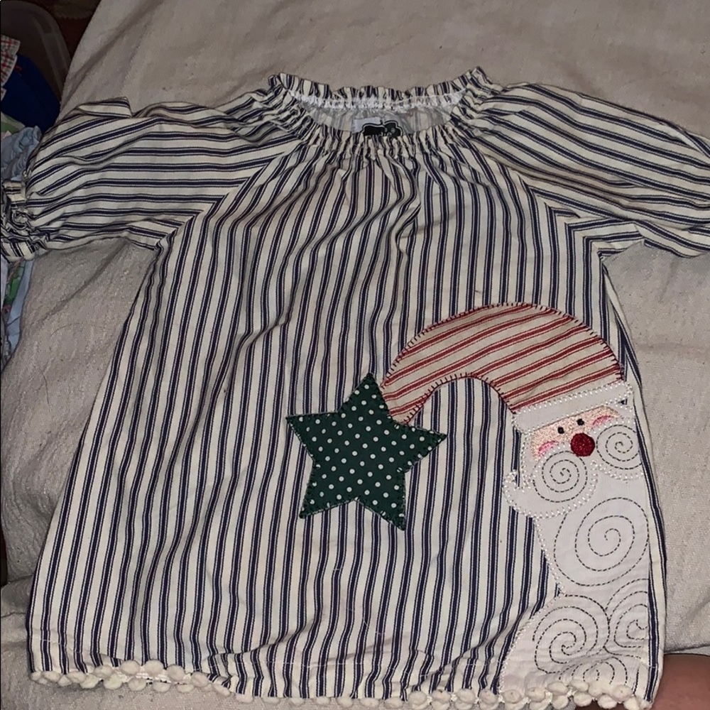 Mud pie Santa dress